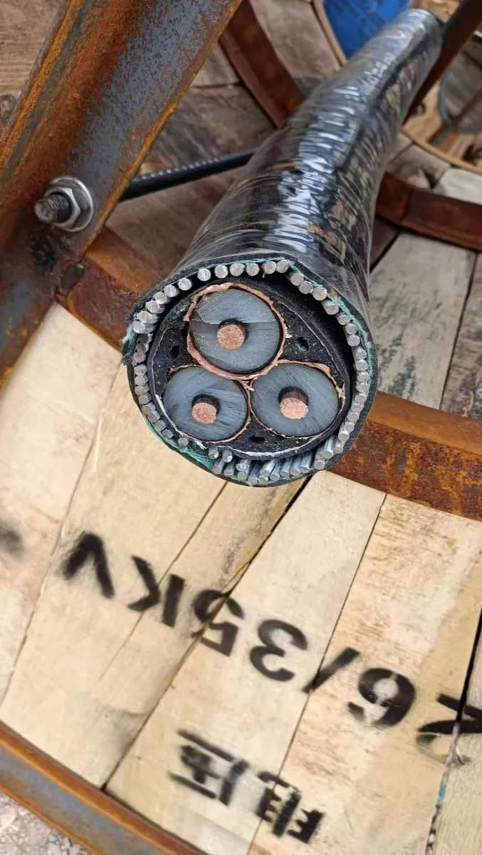 Steel wire armoured (SWA) XLPE power cable